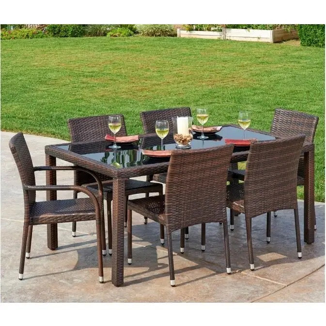 Terry Patio Dining Set - 6 Seater