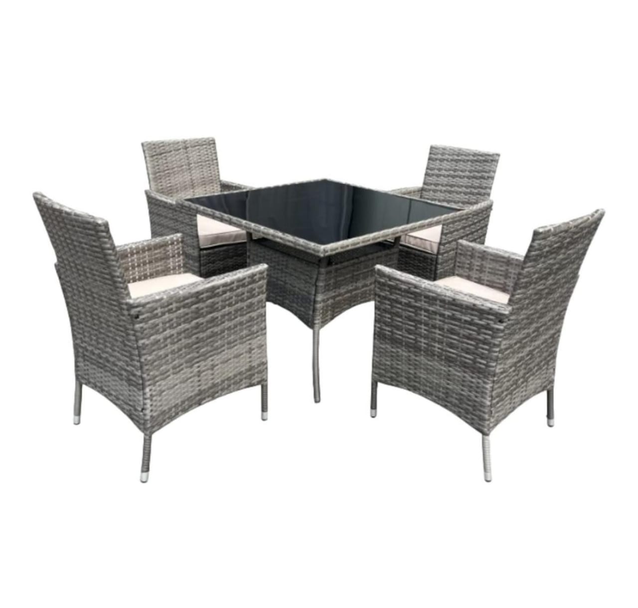 Luna 4 Seater Outdoor Dining Set