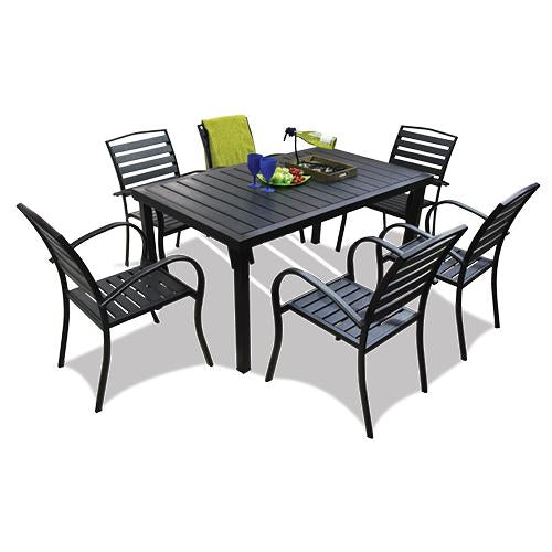 Lachia Patio Dining Set - 6 Seater