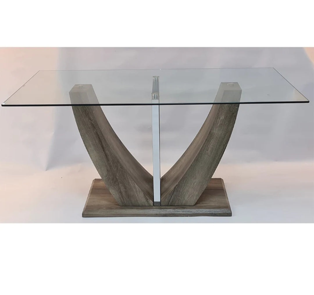 Gotham Glass Dining Table