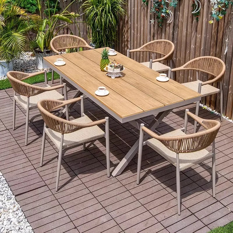 Spruce Outdoor Dining Set - 6 Seater