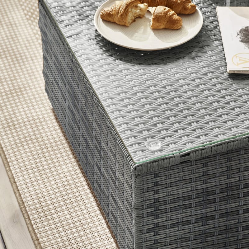 Houston 6 Seater Rattan Lounge Set with Coffee Table