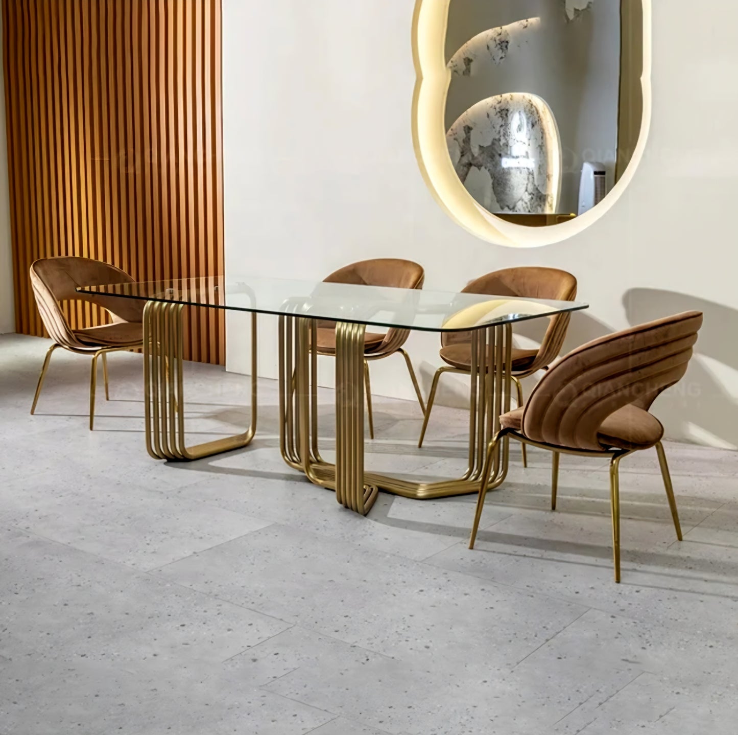 Steller Dining Table Set - 6 Seater