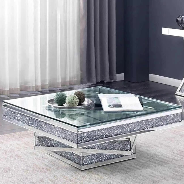 Esco Crushed Diamond Coffee Table