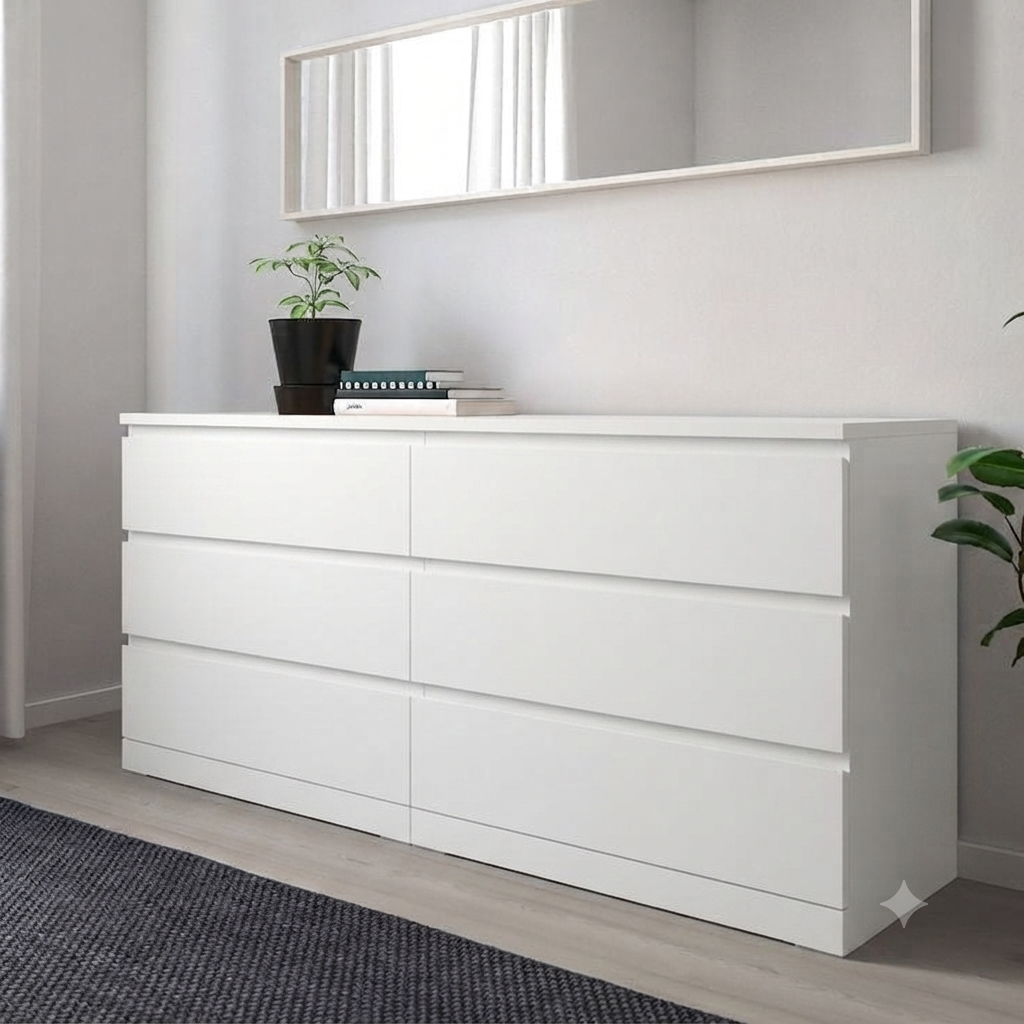 6 Drawer Parker Dresser