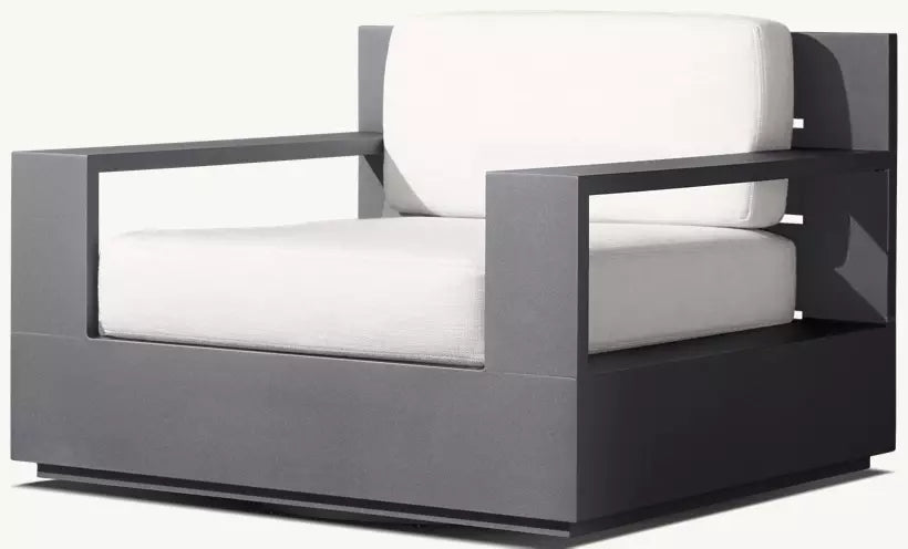 Marbella Architectural Aluminum Lounge Set