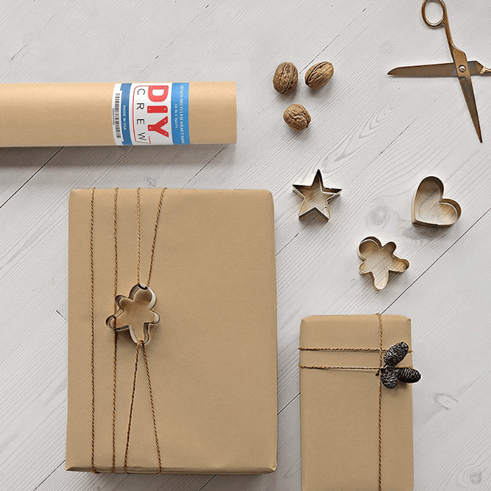 Thick Kraft Brown Paper Roll - 5m-Santorini Store