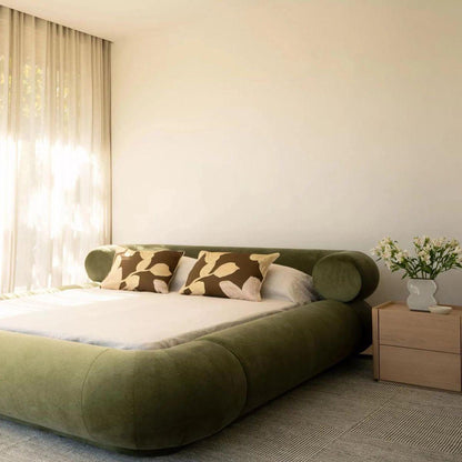 Sophisticated Raoila headboard with premium artisanal upholstery