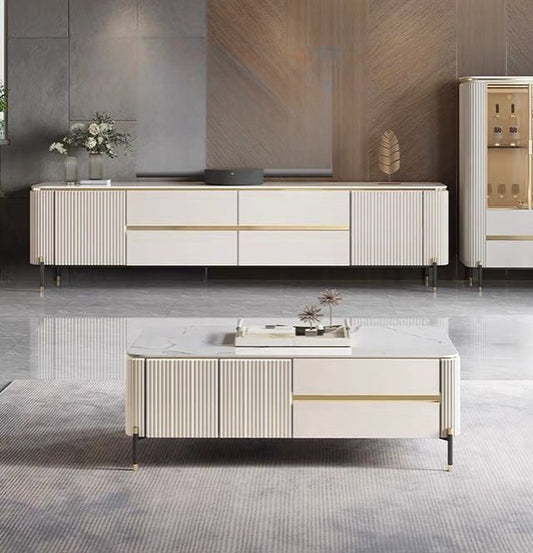 Perez Plasma/Coffee Table Set