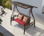 2 Seater Swing Chair with Adjustable Canopy
