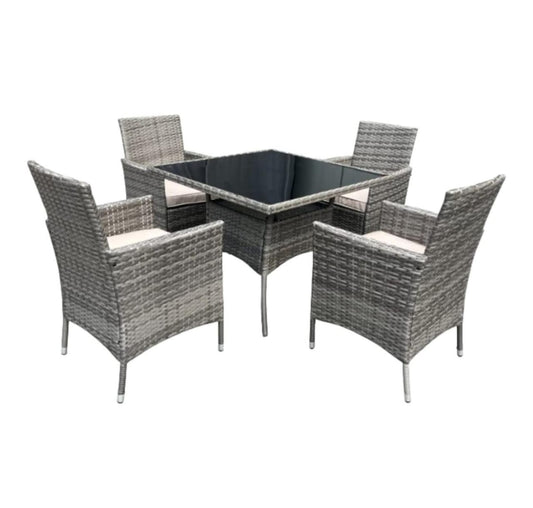 Luna 4 Seater Outdoor Dining Set