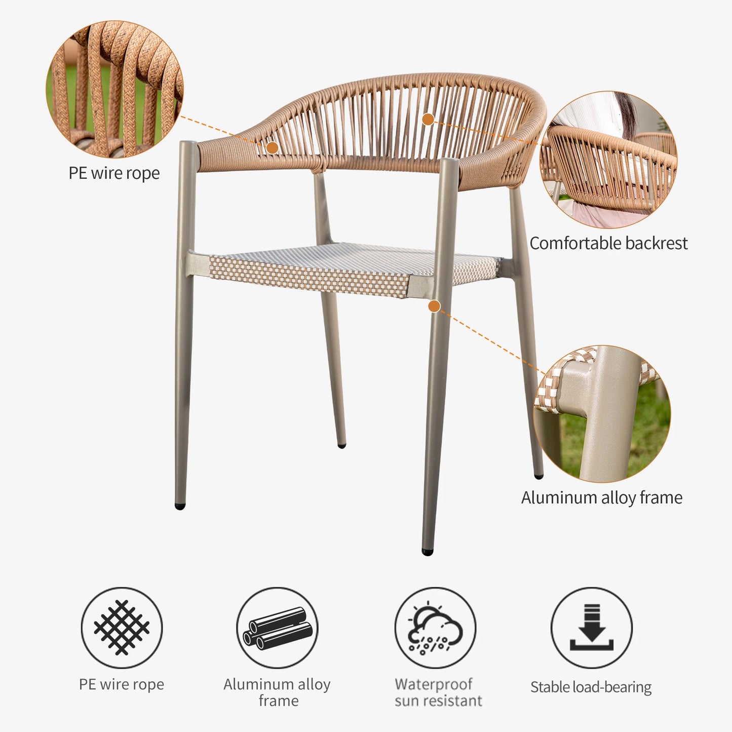Spruce Outdoor Dining Set - 6 Seater