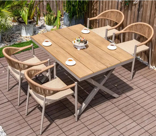 Spruce Outdoor Dining Set - 4 Seater