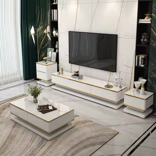 Alpine Plasma and Coffee Table Set