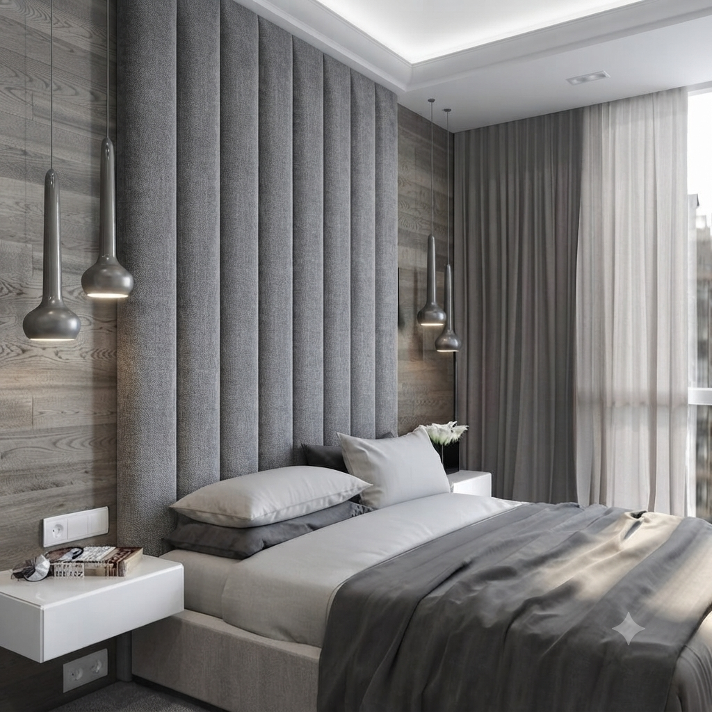 Pale Headboard