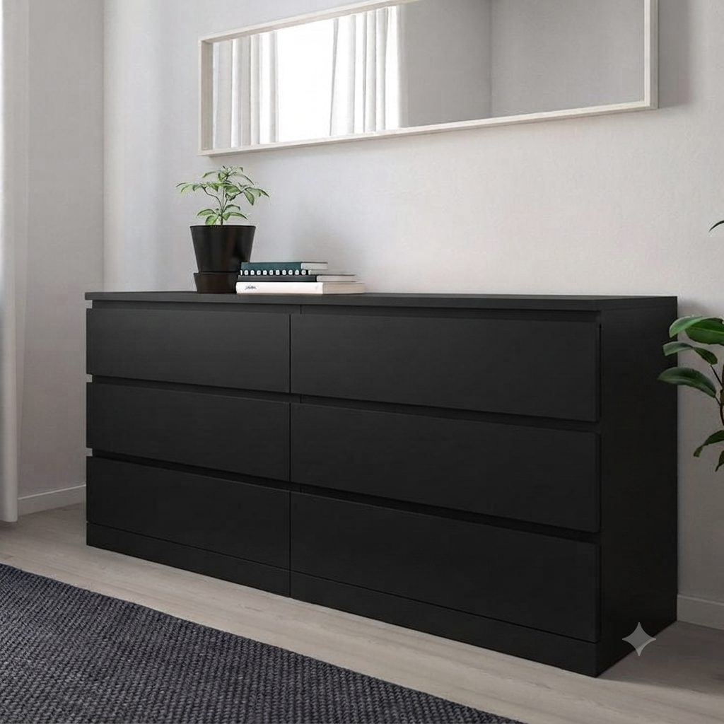6 Drawer Parker Dresser