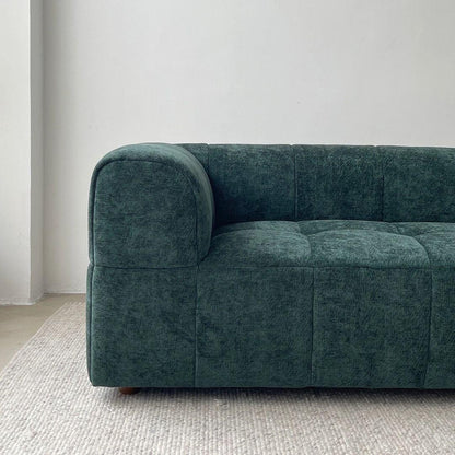 Luxury artisanal sofa in a contemporary living room setting