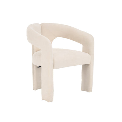 Modern Upholstered Accent Chair with Wrap-Around Backrest – view 7 – Santorini Store