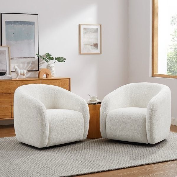 Luxury artisanal accent chair in a contemporary minimalist living room