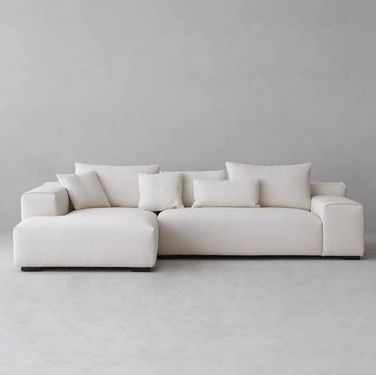 Modern Jasmine couch featuring sleek artisanal lines and premium upholstery